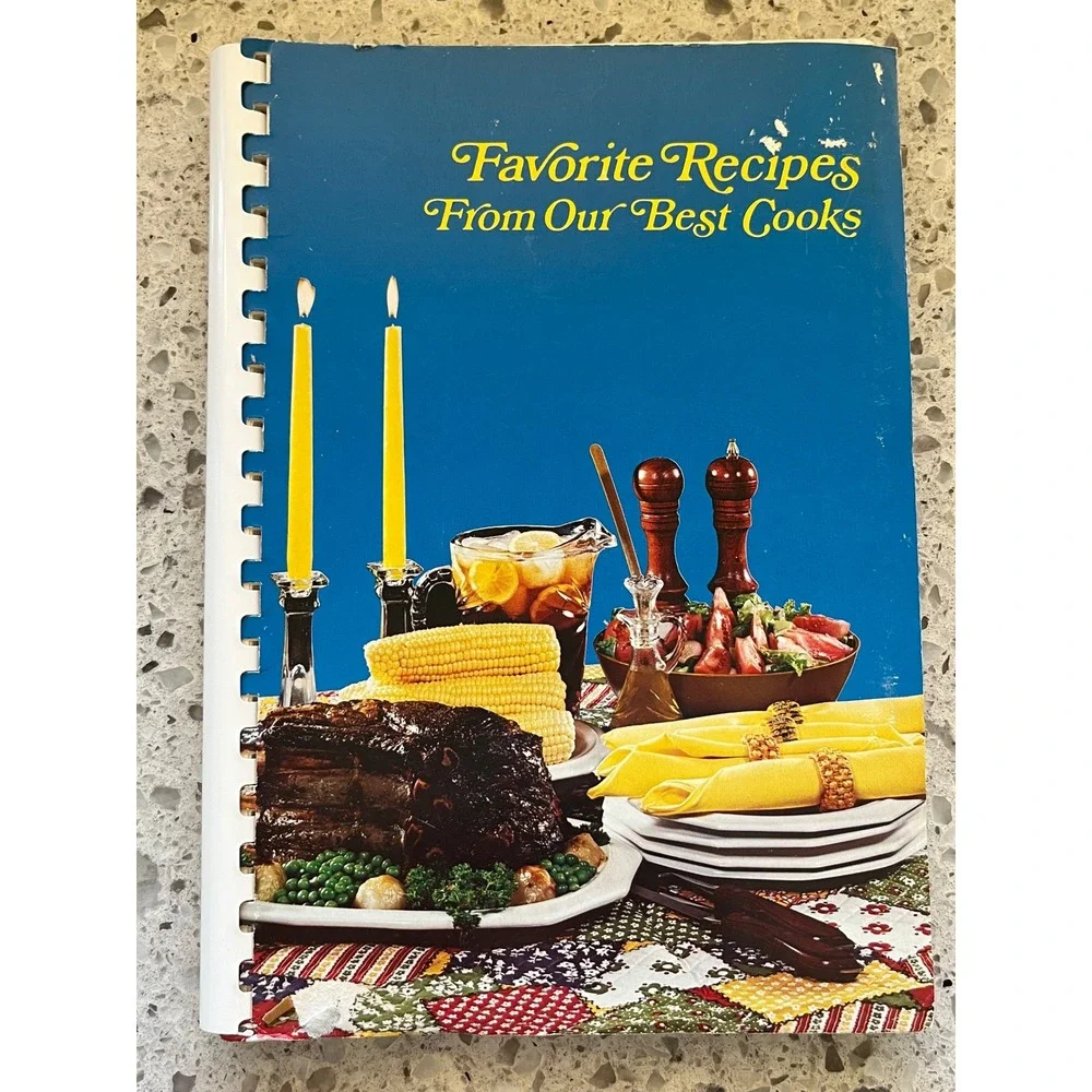 Vintage Grace Lutheran Ladies Aid Molalla Oregon Cookbook 1979 Community Recipes